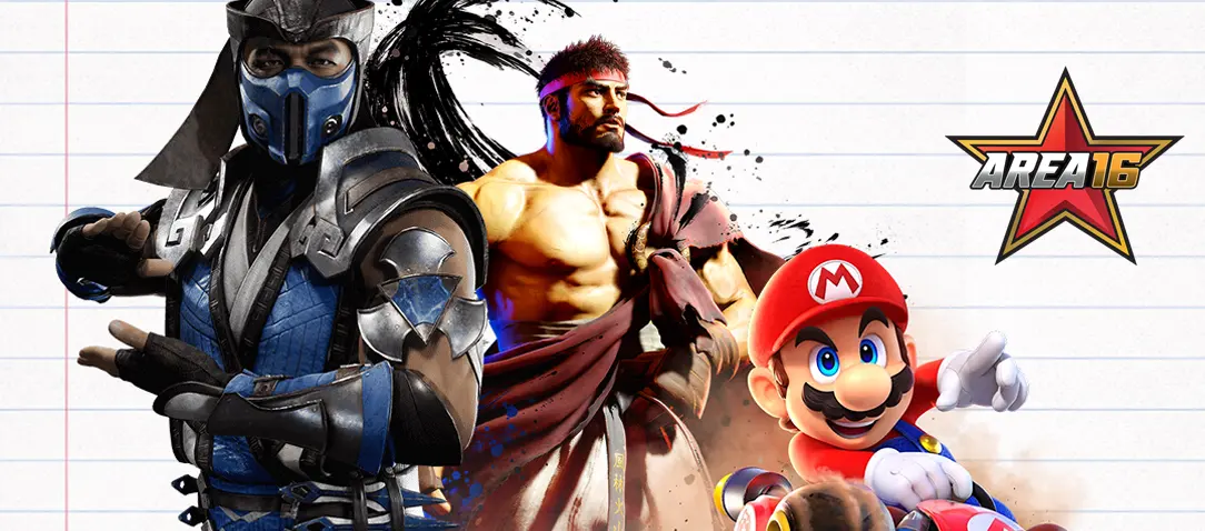 Área gamer e campeonatos